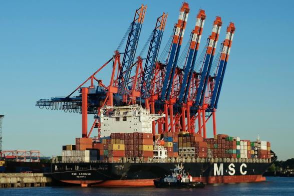 Eurogate Containerterminal Hamburger Hafen
